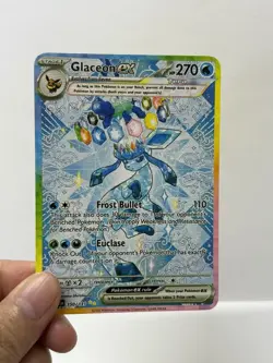 Glaceonex HP270 Gold Metal Pokemon Card-Collectible Gift Display - Image 3