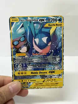 Asms GreninjaGX PS8200 Gold Metal Pokemon Card-Collectible Gift Display - Image 3