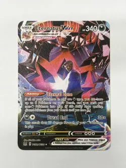 Eternatus VMAX HP340 Gold Metal Pokemon Card-Collectible Gift Display - Image 1
