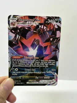 Eternatus VMAX HP340 Gold Metal Pokemon Card-Collectible Gift Display - Image 3