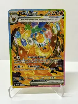 Flareonex HP270 Gold Metal Pokemon Card-Collectible Gift Display - Image 4