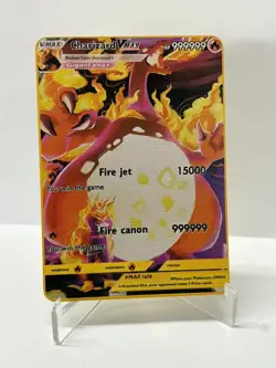CharizardV HP999999 Gold Metal Pokemon Card-Collectible Gift Display - Image 4
