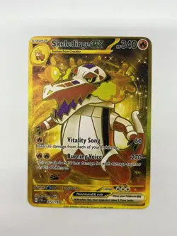 Skeledirgeex HP340 272/193 Gold Metal Pokemon Card-Collectible Gift Display - Image 1