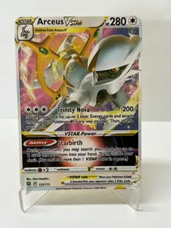 ArceusVSTAR HP280 Gold Metal Pokemon Card-Collectible Gift Display - Image 4