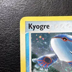 Pokemon Kyogre EX Emerald Holo TCG Card 6/106 Rare - Swirl - Image 4