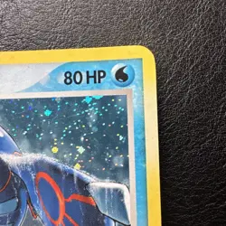 Pokemon Kyogre EX Emerald Holo TCG Card 6/106 Rare - Swirl - Image 5