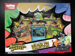 Pokemon TCG Mega Evolution Ascended Heroes Deluxe Pin Collection Sealed Box - Image 1