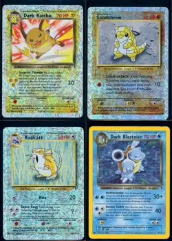 Pokemon LEGENDARY COLLECTION - 4 Cards Bundle - ENG - MP/LP - Image 1