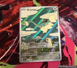 Drampa 184/162 Illustration Rare SV Temporal Forces Pokemon TCG - Image 1