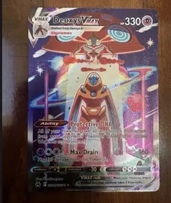 Pokemon TCG Deoxys VMAX GG45/GG70 Crown Zenith Galarian Gallery Full Art Holo - Image 1