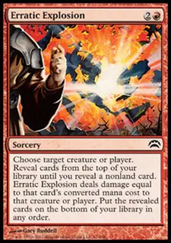 Erratic Explosion - Light Play MTG Planechase 2012 - Image 1