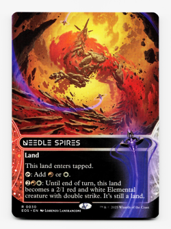 Needle Spires (0030) (Borderless) - [Edge of Eternities: Stellar Sights] MTG 🔥⚪ - Image 1