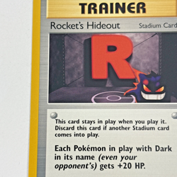 Pokemon TCG 1st Edition Rocket's Hideout 63/64 Neo Revelation WOTC VTG Gengar - Image 5