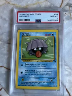 Pokemon TCG Shellder Fossil No.54 PSA 8 - Image 2