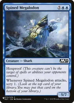 Spined Megalodon - Near Mint MTG The List - Image 1
