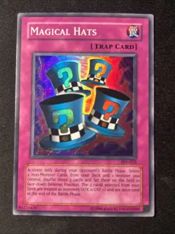 Magical Hats - PSV-033 - Super Rare NM Unlimited Yugioh - Image 1