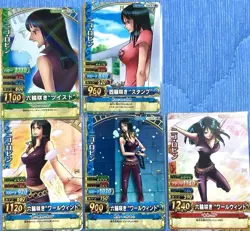 One Piece Berry Match Double Nico Robin 5 Card Mixed Lot Japanese - Image 1