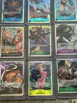 One Piece Bulk Card Lot (25) SR HoloOnly OP07, OP08, OP14 Near Mint Newly Pulled - Image 4