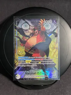 Bandai Marshall D. Teach ALT ART Leader OP16-080 - OP: The Time of Battle EN - Image 1