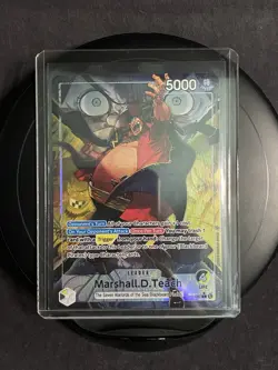 Bandai Marshall D. Teach ALT ART Leader OP16-080 - OP: The Time of Battle EN - Image 3