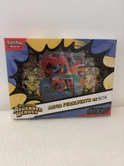 Pokemon TCG Ascended Heroes Mega Feraligatr EX Box - New & Sealed ✅ - Image 1