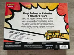 Pokemon TCG Ascended Heroes Mega Feraligatr Meganium & Emboar EX Box New Sealed - Image 3