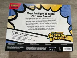 Pokemon TCG Ascended Heroes Mega Feraligatr Meganium & Emboar EX Box New Sealed - Image 5
