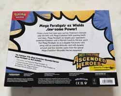 Pokemon TCG ASCENDED HEROES Mega Feraligatr EX Box New And Sealed - Image 2