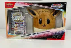 Pokemon TCG S&V Prismatic Evolutions Accessory Pouch Special Collection - Image 1