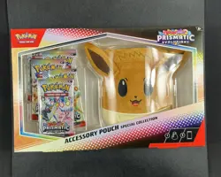 Pokemon TCG: Prismatic Evolutions Pouch Collection – Brand New / Sealed - Image 1