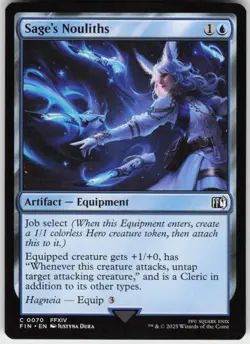 Sage's Nouliths 70 MTG Normal FINAL FANTASY - Image 1