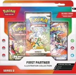 Pokemon TCG First Partner Illustration Collection Series 2 NEW SEALED - Image 1