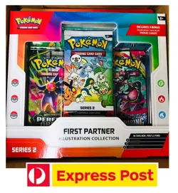 In Hand - Series 2 Pokemon TCG: First Partner Illustration Collection Box Sealed - Image 1