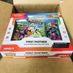 In Hand - Series 2 Pokemon TCG: First Partner Illustration Collection Box Sealed - Image 4