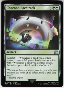 Chocobo Racetrack 179 MTG Normal FINAL FANTASY - Image 1