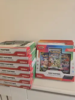 Pokemon TCG: First Partner Illustration Collection Series 2 Box Brand New Sealed - Image 1