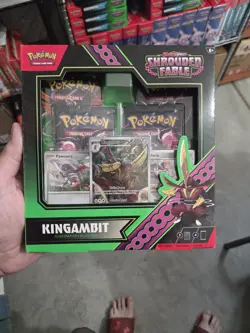 Pokemon TCG: Shrouded Fable Kingambit Illustration Collection Sealed Box - Image 1
