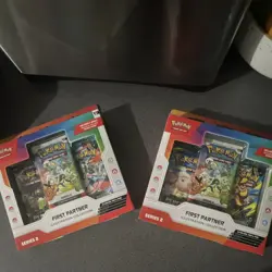 Pokemon TCG First Partner Illustration Collection Series 2 2x Box - Image 1