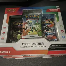 Pokemon TCG First Partner Illustration Collection Series 2 2x Box - Image 3