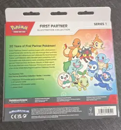 Pokemon TCG First Partner Illustration Collection Series 1 Promo Box - Image 2