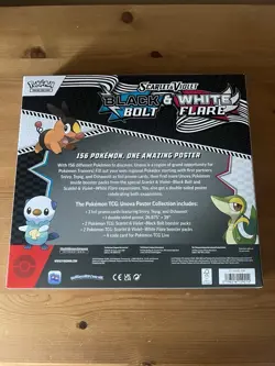 Pokemon TCG S&V Black Bolt Poster collection New Sealed - Image 2