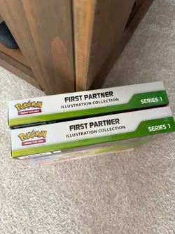 Pokemon TCG First Partner Illustration Collection Series 1 Booster Boxes x2 - Image 5