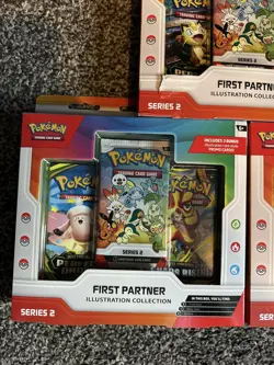 Pokemon TCG First Partner Illustration Collection Series 2 | x3 Brand New - Image 2