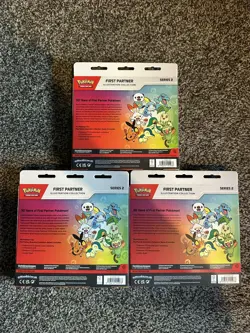 Pokemon TCG First Partner Illustration Collection Series 2 | x3 Brand New - Image 3