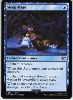 Sleep Magic 74 MTG Normal FINAL FANTASY - Image 1