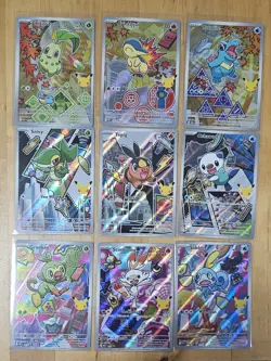 Pokemon TCG First Partner Illustration Collection Series 2 Full Set 9 Cards ✅ - Image 1