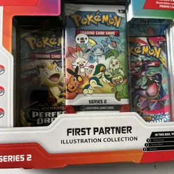 🔥🔥 NEW Pokemon TCG First Partner Illustration Collection Series 2 3-Pack - Image 2