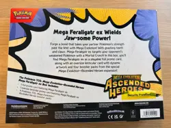 Pokemon TCG Mega Feraligatr ex Box Sealed – Ascended Heroes Collection Box - Image 2