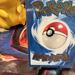 Pokemon TCG Base Set Holo 2-Card Lot - Charizard 4/102, Pikachu metal cards - Image 3
