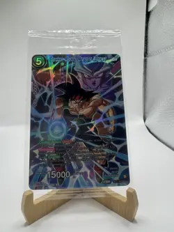 Dragon Ball Super Bardock Destiny-Changing Willpower BT27-095 SPR Card - SEALED - Image 1